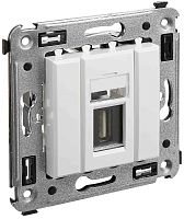 Розетка USB тип А без рамки DKC Avanti 1-м. 3000мА белое облако картинка